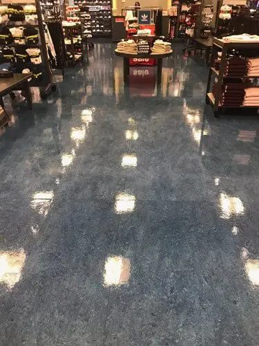 A beautiful tile cleaning service of a shop